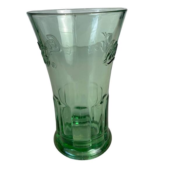 VTG Lot Of Coca Cola Classic Coke Glasses In Georgia Green 4-Piece 17.2oz/510 ml - Picture 7 of 8